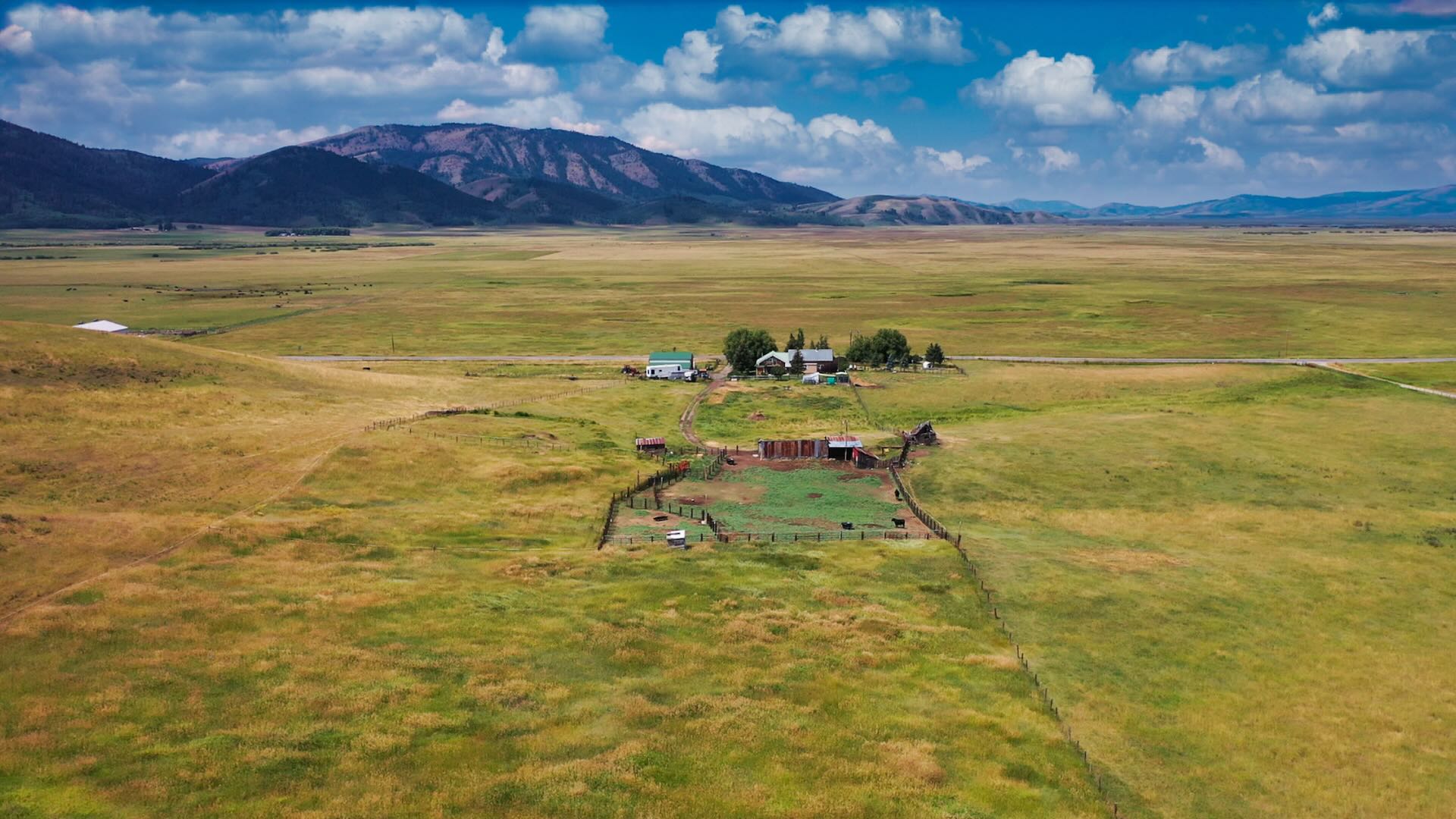 40 Acre Ranch with Home & Accessory Buildings near Caribou National Forest